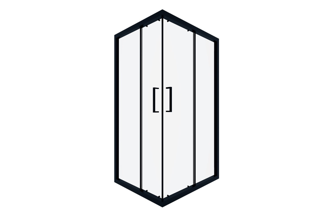 Душевая ширма на поддон Агат 1365184 120х195х80 см